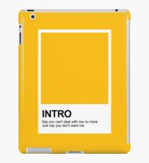 Intro Pantone iPad-Hülle & Klebefolie