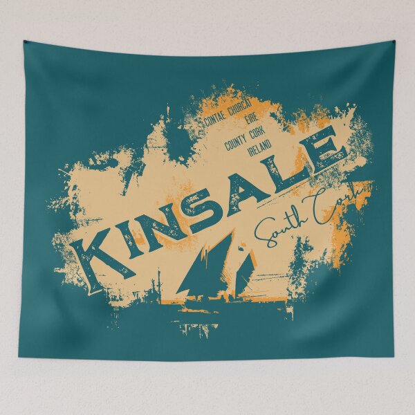 Item preview, Kinsale, County Cork, Ireland T-Shirt + Sticker 2 designed and sold by ROADTROOPER.