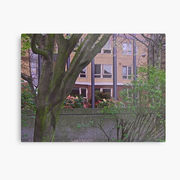 Reflections of the city Metal Print