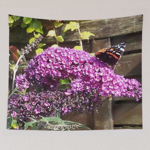 Item preview, butterflybush in summer designed and sold by RickTellon.