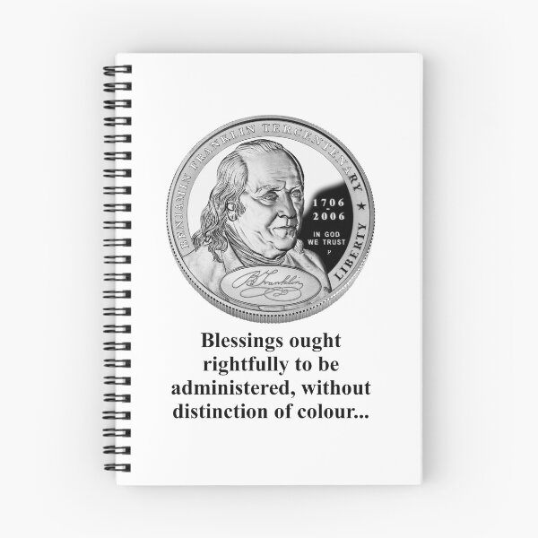 Item preview, Blessings Ought Rightfully - Benjamin Franklin designed and sold by CrankyOldDude.