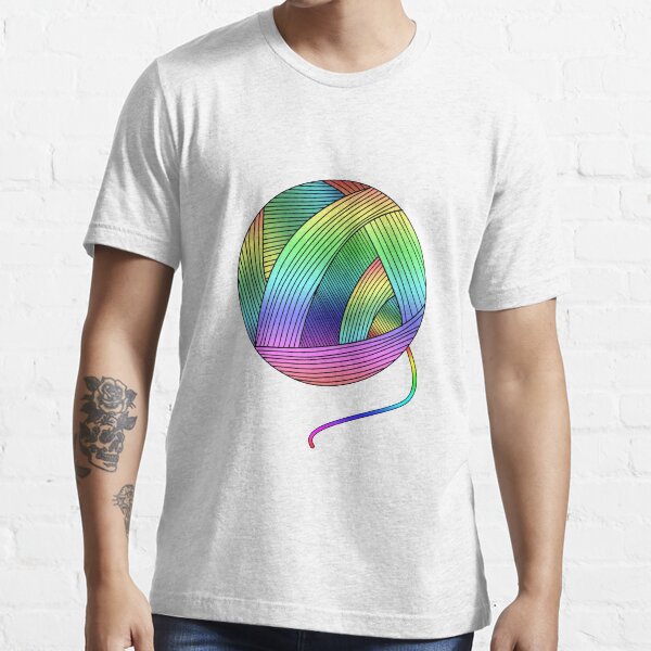 Rainbow Yarn Ball! Essential T-Shirt