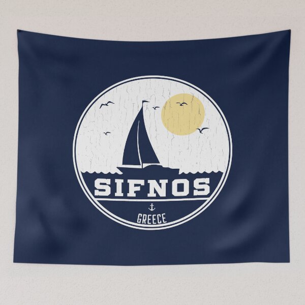 Item preview, Sifnos Greece Sailing Design designed and sold by dk80.
