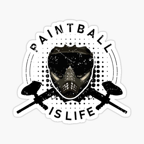 Vista previa del artículo con la obra «Paintball is Life - Deportes Hobby al aire libre», diseñado y vendido por horstdesigns.
