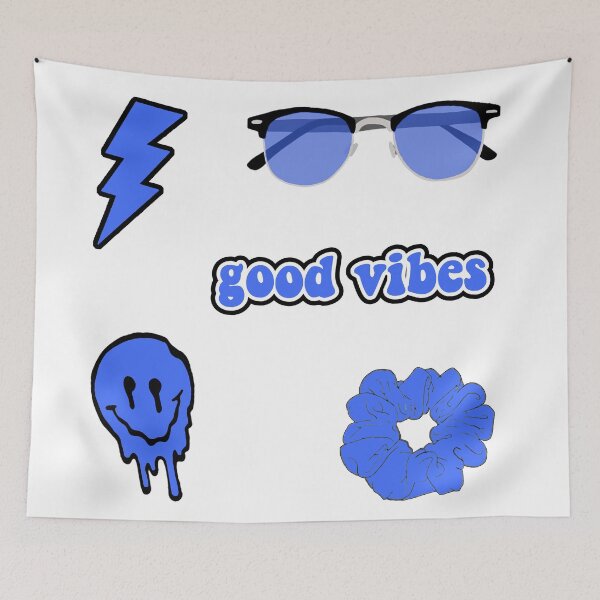 Item preview, Blue Sticker Pack designed and sold by Leila Sayan.