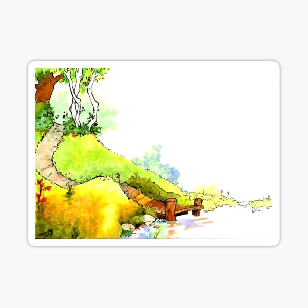 Aperçu de l'œuvre Calvin et Hobbes créée et vendue par zgymorph.