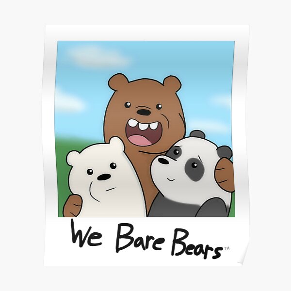 Bear Brothers Selfie Poster