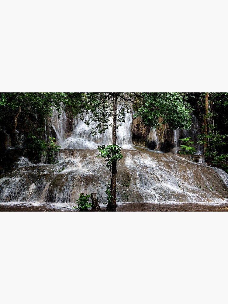 Thumbnail 3 of 3, Canvas Print, Sai Yok Noi Falls designed and sold by darren-j-mcleod.
