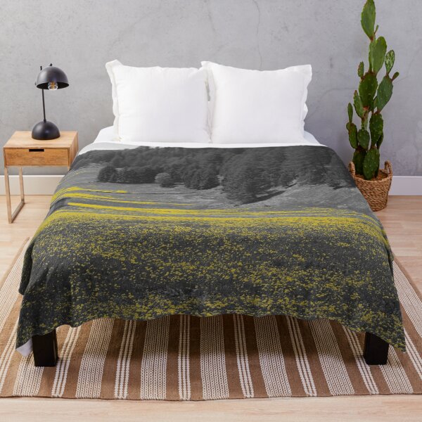 Item preview, Mountain with yellow flowers designed and sold by from Carbonizzo.