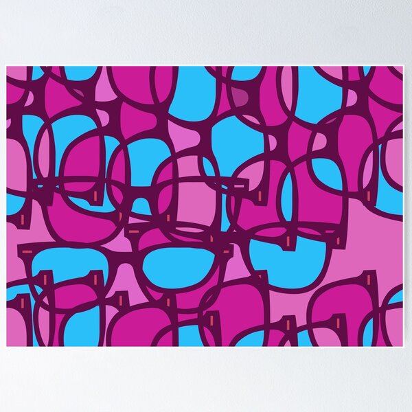 Item preview, sunnies in pink/purple/blue designed and sold by fgood.