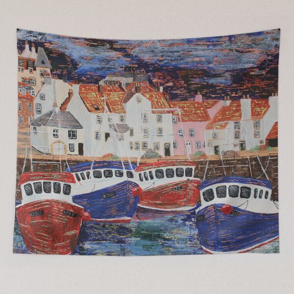 Item preview, Pittenweem Harbour 3 designed and sold by Jan Palmer.