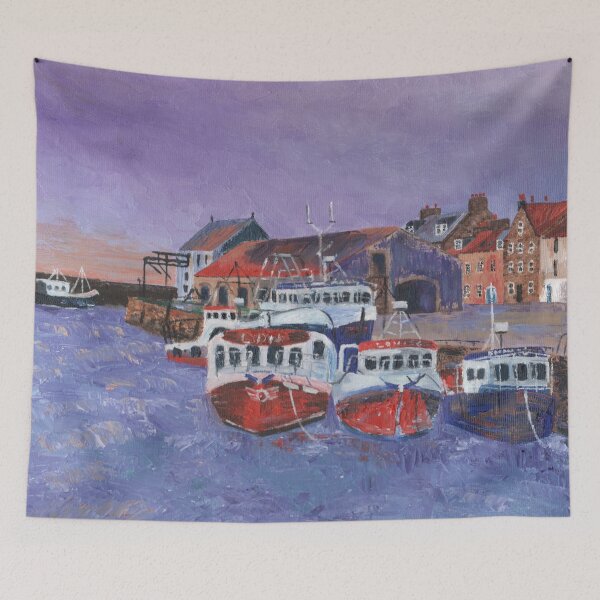 Item preview, Pittenweem Harbour 4 designed and sold by Jan Palmer.
