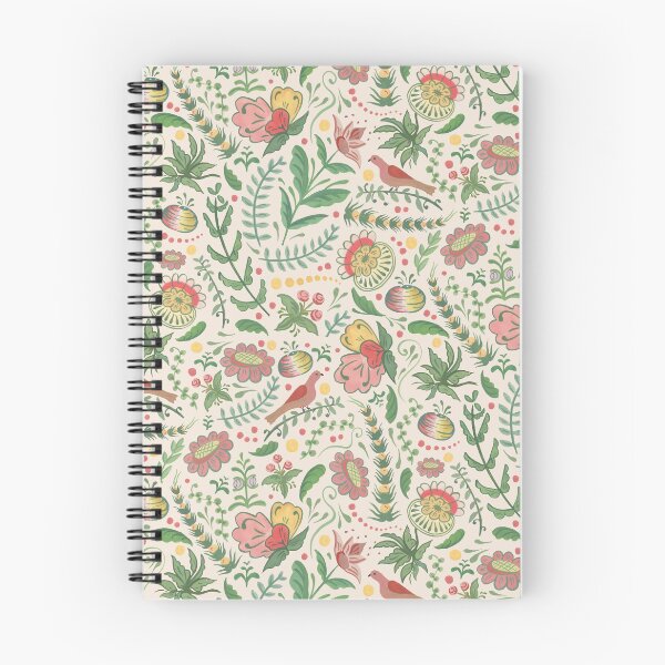 Item preview, Swedish Floral (Cream) designed and sold by DasBrooklyn.