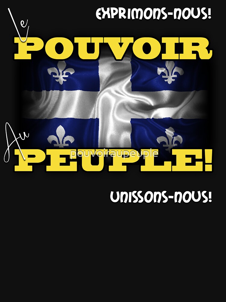 « Le Pouvoir au Peuple Québécois » par pouvoiraupeuple