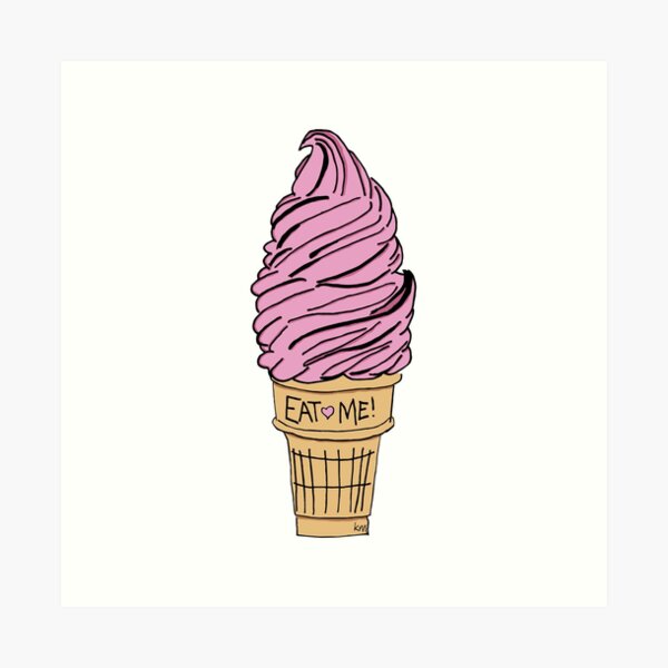 Eat Me! Art Print
