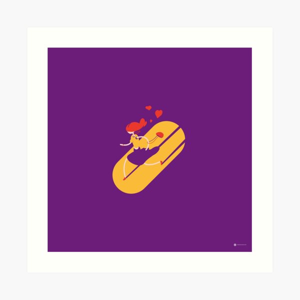 Loving Shopping Art Print