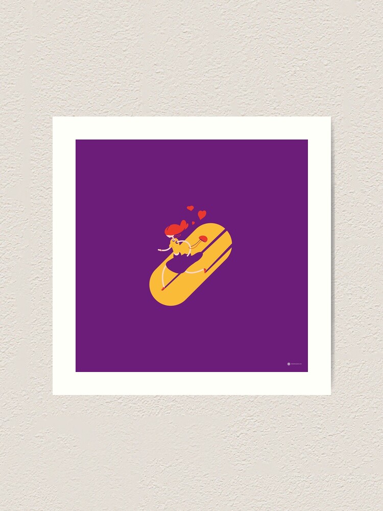 Alternate view of Loving Shopping Art Print