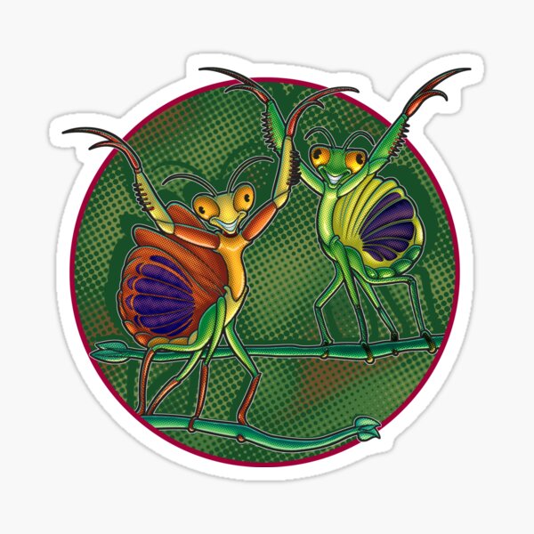 Mantis Dance Sticker