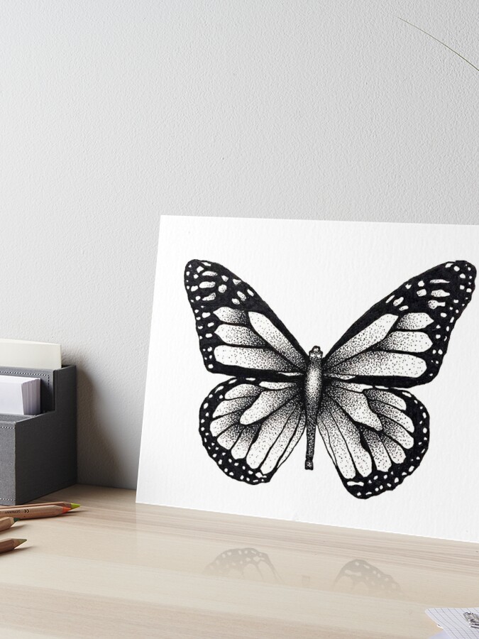 Monarch Butterfly art print — Kaitlyn Ashlee Art & design