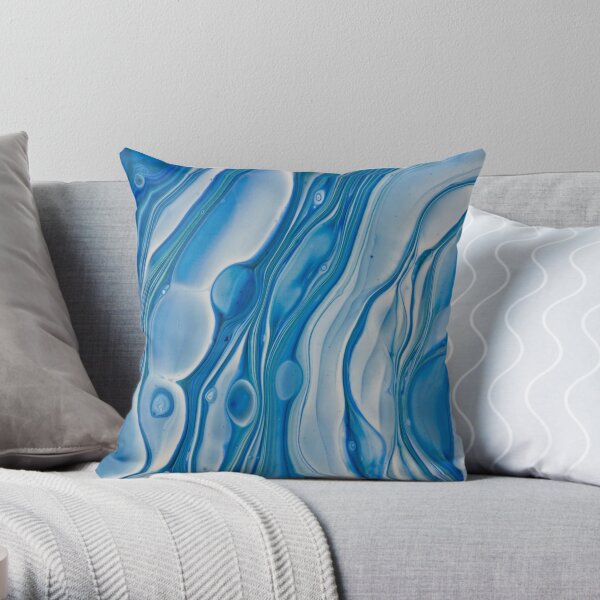 Liquid Love Throw Pillow