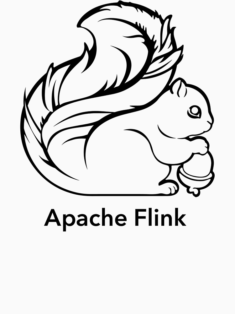 quot Apache Flink B W quot T shirt by comdev Redbubble