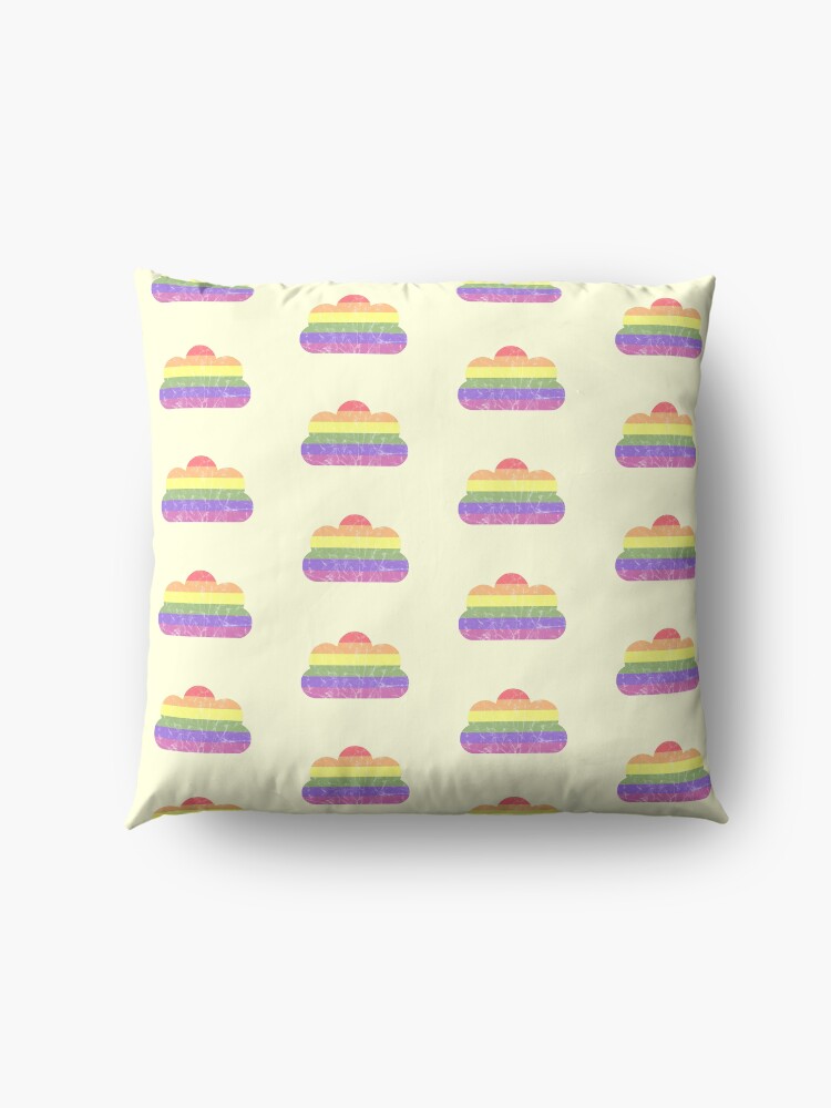 Alternate view of Clouds - LGBT+ Floor Pillow