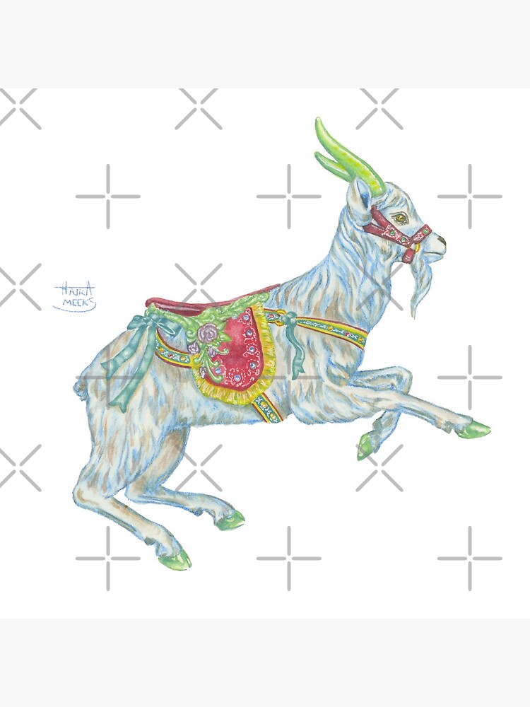 Carousel Goat by HajraMeeks