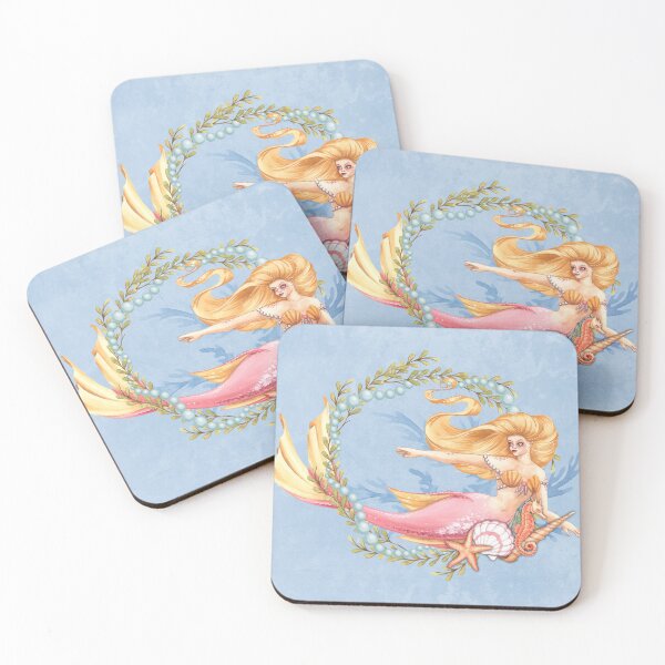 Item preview, Pink Blonde Mermaid designed and sold by LCWaterworth.