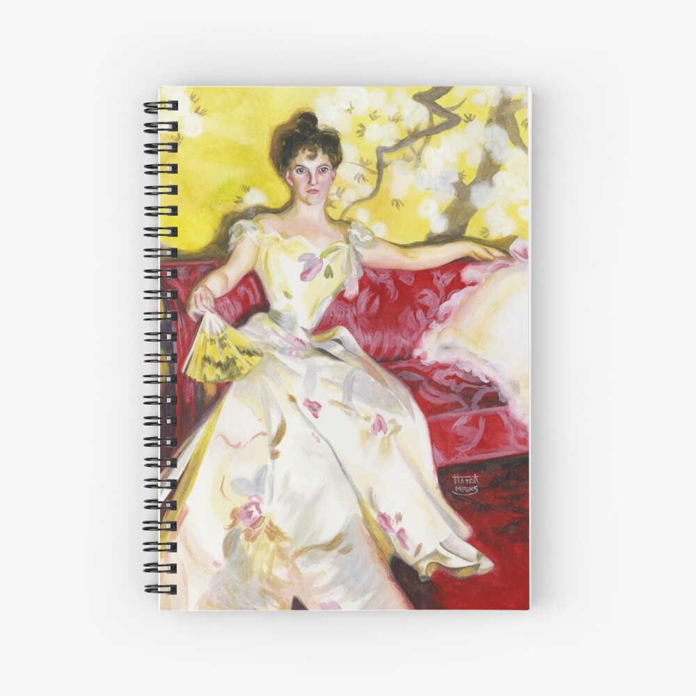 Zorn Lady Portrait Study Spiral Notebook