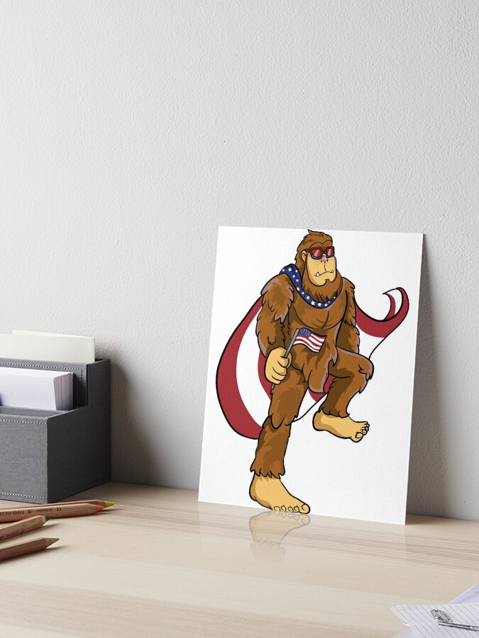 Bald Bigfoot Magnetic Drawing Kit