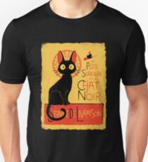 La Petite Sociere et le Chat Noir - Service de Livraison Unisex T-Shirt