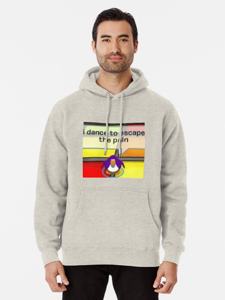 Club Penguin Pullover Hoodie By Yearningdread Redbubble - penguin hoodie roblox