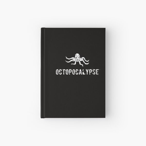 Cartoon Octopocalypse Hardcover Journal