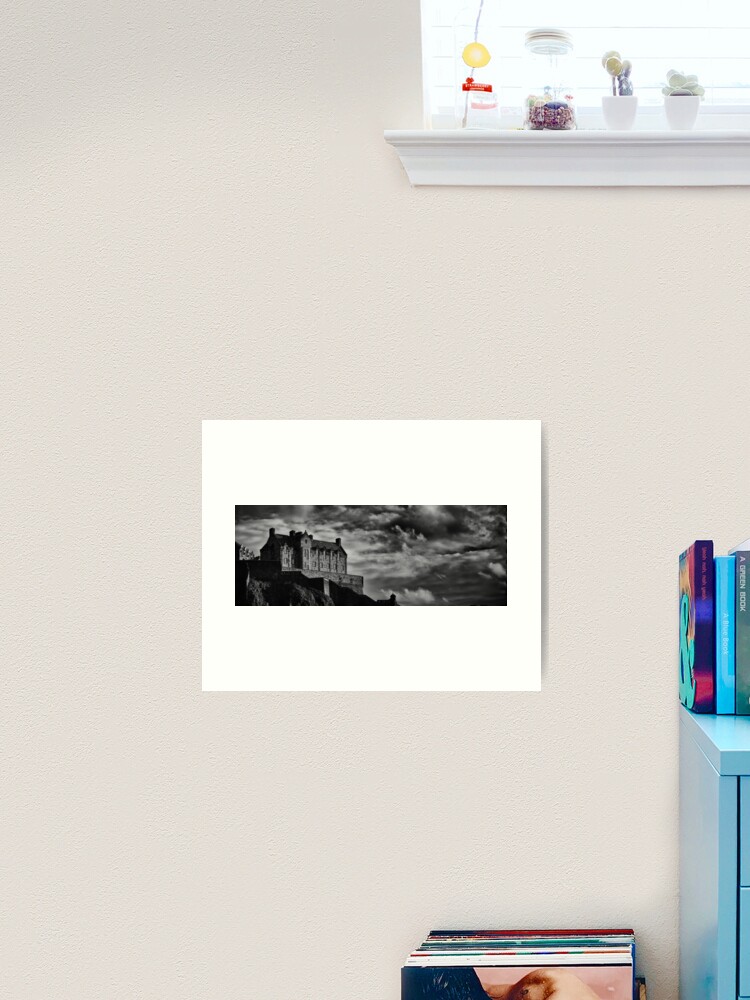 Thumbnail 1 of 3, Art Print, Edinburgh Castle designed and sold by darkedinburgh.