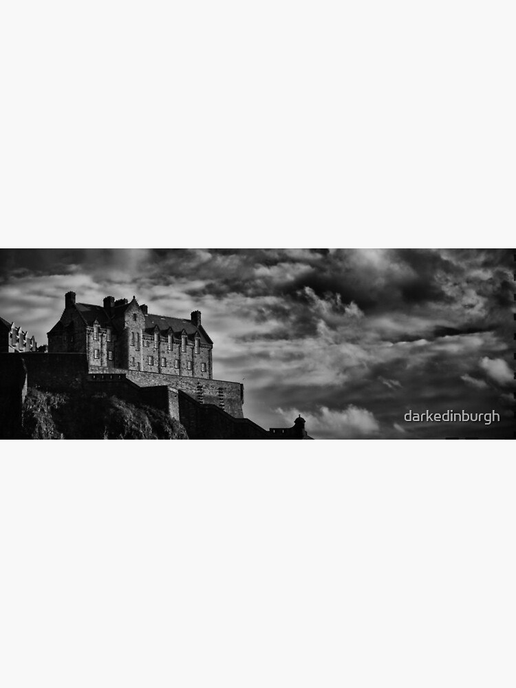 Thumbnail 3 of 3, Art Print, Edinburgh Castle designed and sold by darkedinburgh.