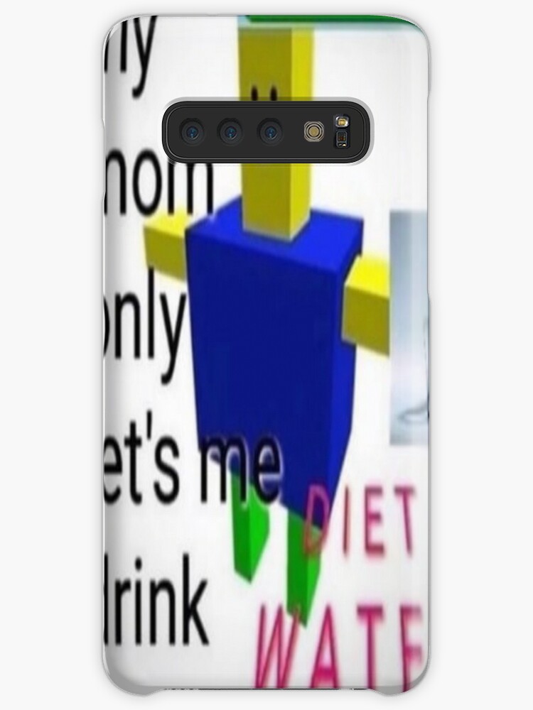 Diet Water Case Skin For Samsung Galaxy By Yearningdread Redbubble - diet water roblox meme