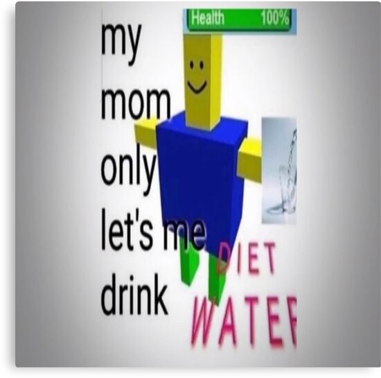 Diet Water Meme Roblox