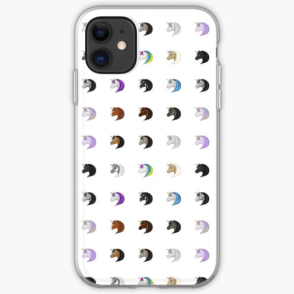 Unicorn Emotes iPhone Soft Case