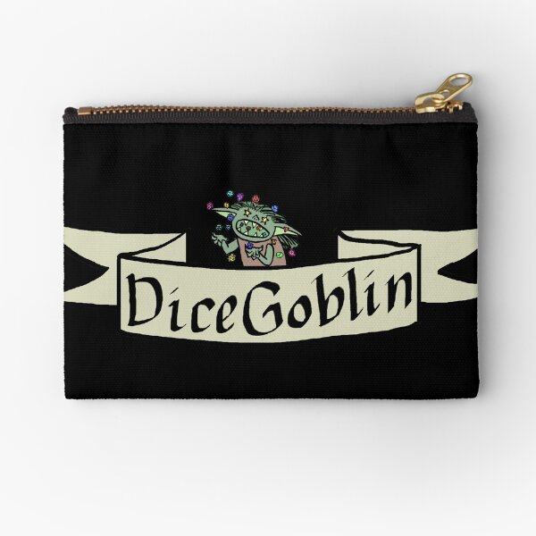 Dice Goblin Zipper Pouch
