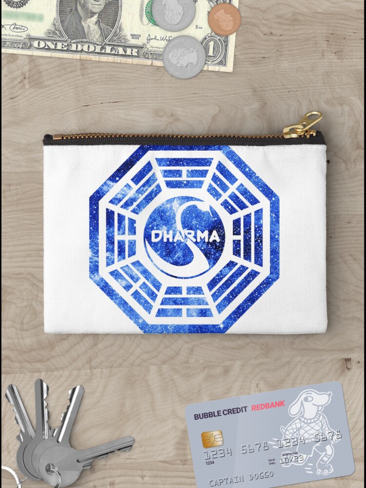 Thumbnail 3 of 4, Zipper Pouch, Dharma designed and sold by ideasx.