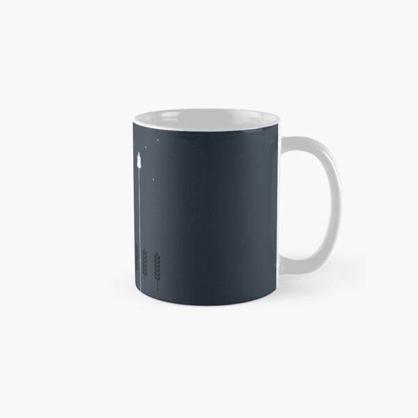 Interstellar Tribute - Minimalist Space Design Classic Mug