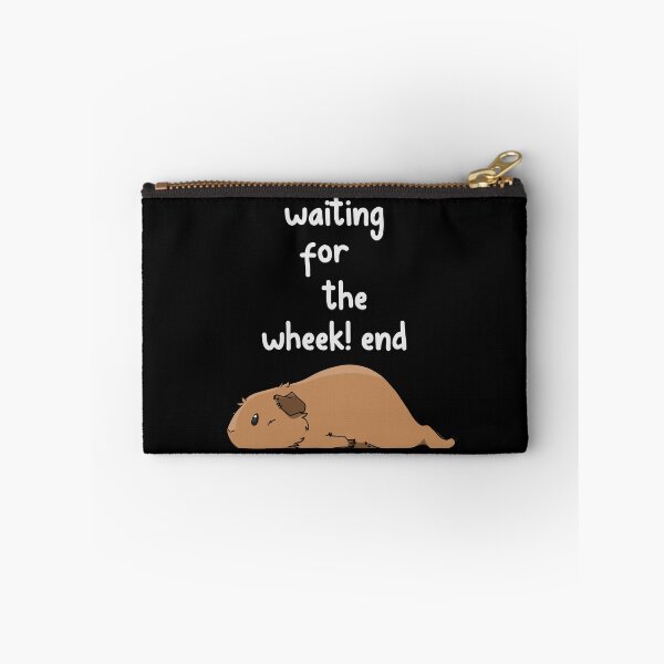 Item preview, Guinea Pig Pun Waiting For The Weekend designed and sold by picadillyprints.