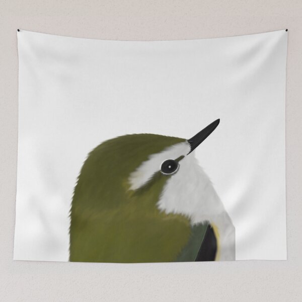 Item preview, jz.birds Rifleman Portrait Bird Animal Design Illustration designed and sold by jz-birds.