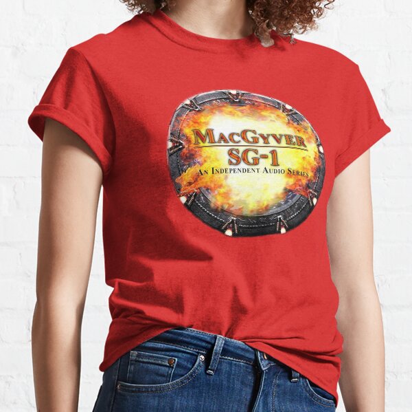 MacGyver/SG-1 Audio Series Logo Classic T-Shirt