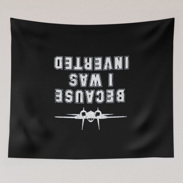 Item preview, Top Gun - Because I was Inverted  designed and sold by VintageTeesNow.