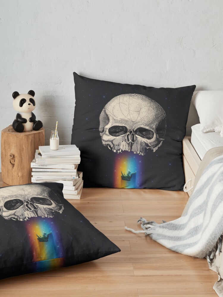 Alternate view of Iridescent Oblivion Floor Pillow