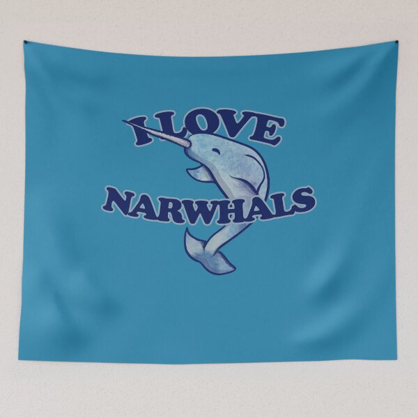 Item preview, I love Narwhals designed and sold by FrictionMaxxing.
