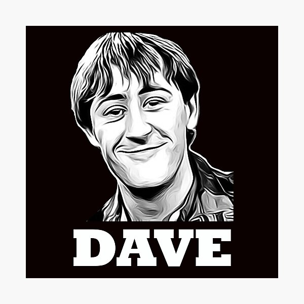 Dave - Rodney Trotter According to Trigger Photographic Print