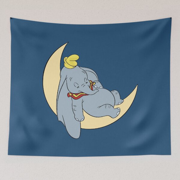 Item preview, Sleeping Dumbo & Moon designed and sold by KahlenDeveraux.