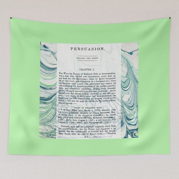 Item preview, Jane Austen Persuasion Collage  designed and sold by MarbleCloud.